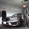 メルセデス・ベンツ日本代表取締役社長兼CEOの上野金太郎氏（右）