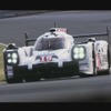 ポルシェのルマン24時間耐久レースの映像