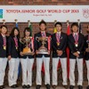 【ゴルフ】トヨタジュニアゴルフワールドカップ2015、日本が男女ともに団体・個人優勝