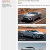 新型シボレー カマロ コンバーチブルの画像をリークした『CAMARO6.COM』