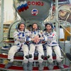 ソユーズ宇宙船の試験に臨む第44次／第45次長期滞在クルー