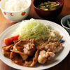 大かまど飯寅福／守谷生姜焼き＆唐揚げ