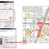 地図を切り出す際に、QR コードを簡単に生成し表示