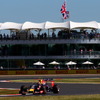 F1イギリスGPフリー走行の様子