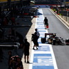 F1イギリスGP予選の様子