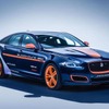 ジャガー XJR 改良新型の世界最高速記録挑戦のサポートカー