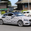 メルセデスベンツ Cクラスクーペ テスト車両 スクープ写真