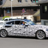 メルセデスベンツ Cクラスクーペ テスト車両 スクープ写真