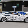 メルセデスベンツ Cクラスクーペ テスト車両 スクープ写真