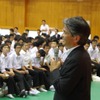 マツダ ロードスター 山本修弘主査が母校、高知県立高知工業高等学校で講演