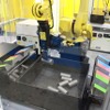 画像認識によりバラ積みの部品もしっかりつかむロボット