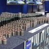 窒素ガスによるガススプリング。プレス機のスプリングに最適