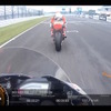 ソニー アクションカムで撮影された鈴鹿8耐トップチームの走行シーン