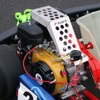 高学年向けコースのカートに搭載された130cc・4ストロークエンジン