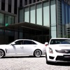 キャデラック CTS-V（左）とATS-V（右）