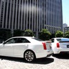 キャデラック ATS-V（左）とCTS-V（右）