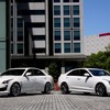 キャデラック CTS-V（左）、ATS-V（右）