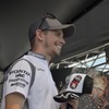 イベントステージに登場したケーシー・ストーナー選手