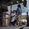 イベントステージに登場したケーシー・ストーナー選手