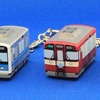 西武鉄道の「走る！電車型キーホルダー」。8月22日に「電車夏まつり」で先行発売する。
