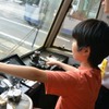 体験運転の様子。8月は8回開催されるが、このうち計3日は「MOMO2」が使われる。