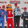 左から2位ウィルソン、優勝レイホール、3位パジェノー。