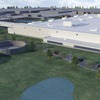 GMの米国フリント工場に新設される車体プレス工程の完成予想図