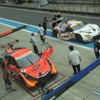 今季初勝利を目指すGT500ホンダ勢の一角、#8 NSX（手前）。