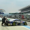 SUPER GT第4戦富士の開催前日。予選～決勝は暑いコンディションとなることが予想される。