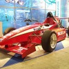 存在感アピール---フォーミュラ・スズキ『隼』もここに展示