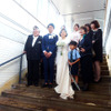 「マーチエキュート神田万世橋」で初めて行なわれた“電車すれすれの結婚式”（JR東日本ステーションリテイリング／みんなのウェディング、8月8日）
