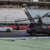 メルセデス AMG Cクラスクーペの開発プロトタイプ車