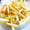 寿司屋で「カリカリポテト」。150円でなかなかのボリューム。
