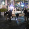 破片を一つ一つ捜査する陸軍や警察のＥＯＤ