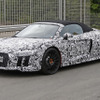 アウディ R8スパイダー スクープ写真