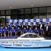 東海大学ソーラーカーチームの新型車両