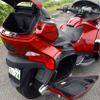 BRP CAN-AM SPYDER メディア向け試乗会にて、Can-Am Spyde RT。