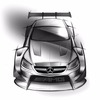 新型メルセデスAMG C63 DTMの予告スケッチ