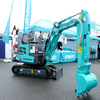 SUPER GT 第5戦に展示されたKOBELCOの重機