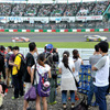 2コーナーの激感エリアの風景（SUPER GT 第5戦）