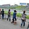 最終コーナーの激感エリアの風景（SUPER GT 第5戦）