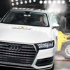 ユーロNCAPの新型アウディ Q7 の衝突テスト
