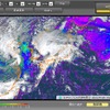 ひまわりモニタの大気微粒子特性 （エアロゾル光学的厚さ）の例