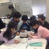 企業活性化センターでの子ども起業塾のようす