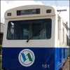 四日市あすなろう鉄道のリニューアル車両。161号は261号と同じ1982年製で、今回、改造工事が施された。