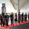 UD/ワゴンタクシー専用レーン運用開始に伴う発車式