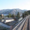 南米のチリ沖で発生した地震による津波の影響で太平洋岸の鉄道各線が一時運休した。写真は三陸鉄道南リアス線の線路。