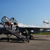 退役が近いといわれている「EA-6プラウラー」は電子戦機。