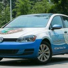 フォルクスワーゲン ゴルフ TDI。車体側面には「クリーンディーゼル」の文字