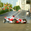 【トヨタF1】デモラン写真蔵…トゥルーリの華麗なドーナツターン
